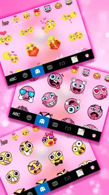 Pink Flowers Kitten Theme android App screenshot 1